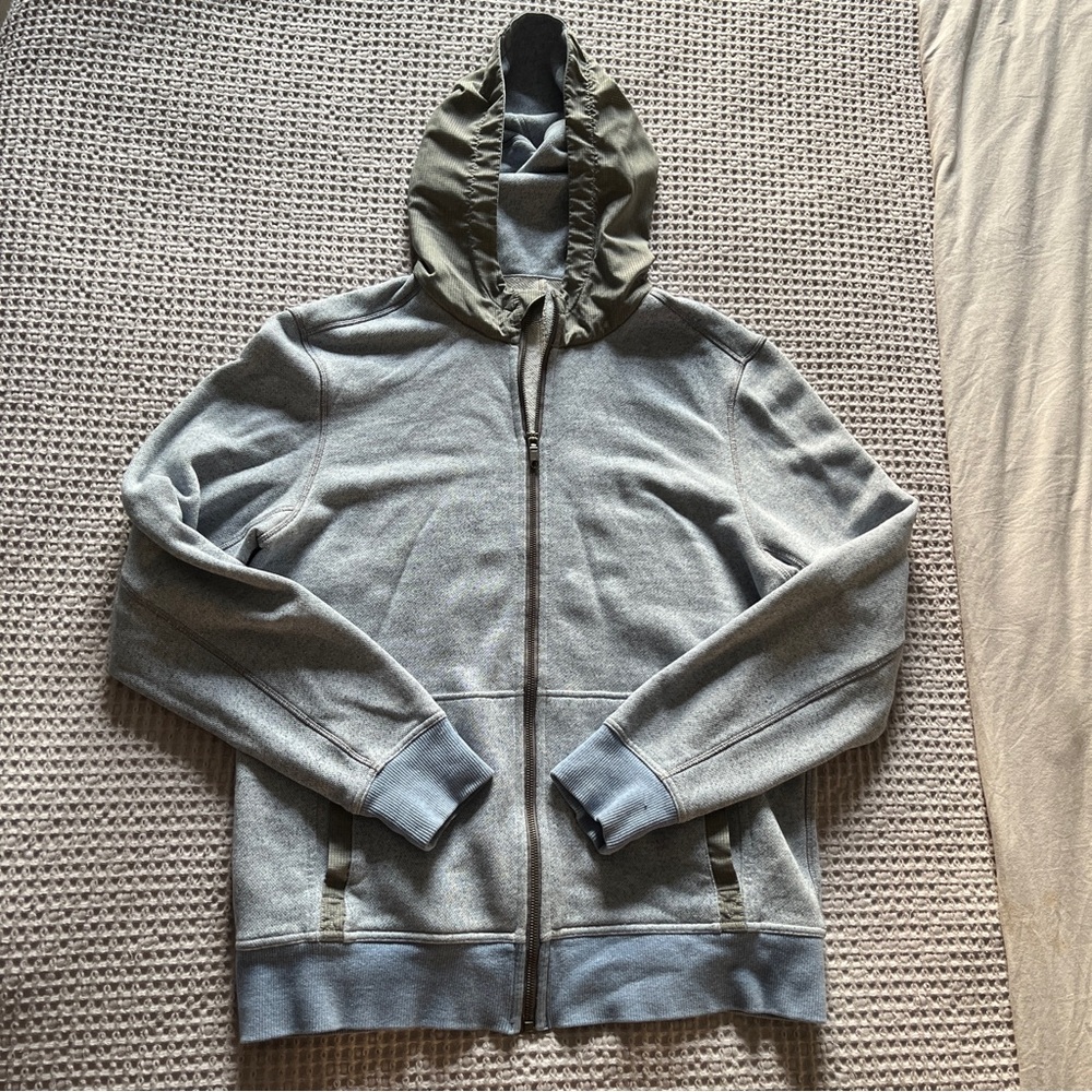 Men’s Lululemon full zip hoodie size Large